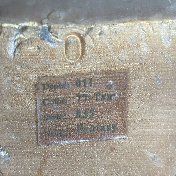 (Z1) Bakers Vintage Y2k Chunky ShoesLeather clogs with studs size 10 B - Picture 9 of 9